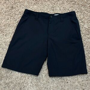 Boys Under Armour flat front shorts
